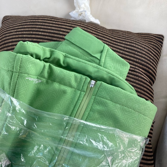 💨 Eddie Bauer Windfoil Elite Flexion Jacket Kiwi M - Picture 6 of 14